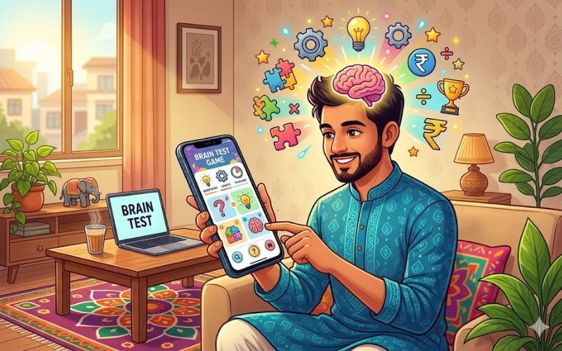 brain test game at Qureka featured image