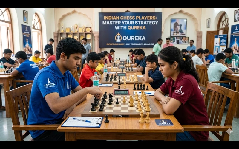 indian chess players at Qureka body image
